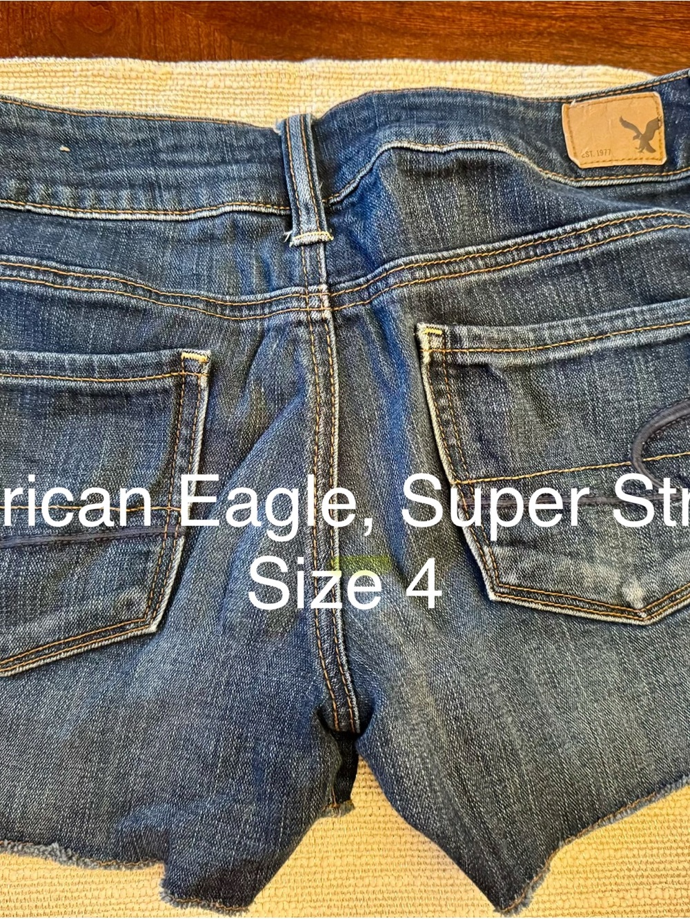American Eagle Outfitters Slim Straight Men’s Jeans - Dark Blue Wash